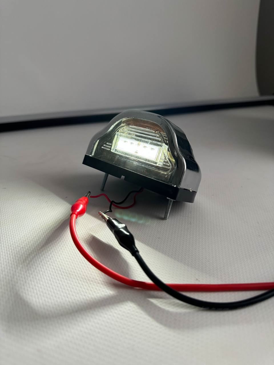 LED Подсветка номерного знака 12-24v (Хром)