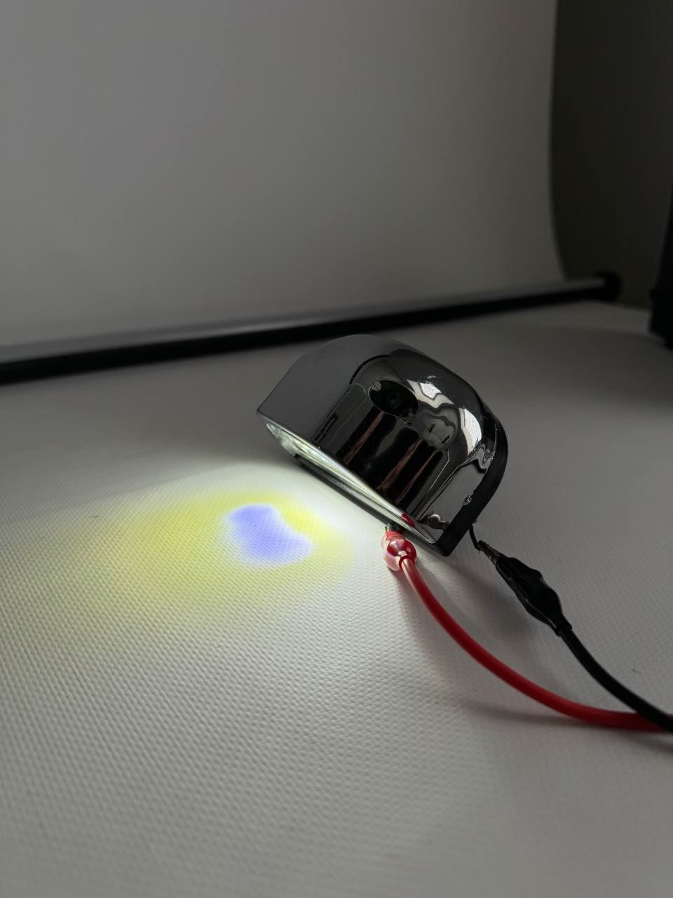 LED Подсветка номерного знака 12-24v (Хром)