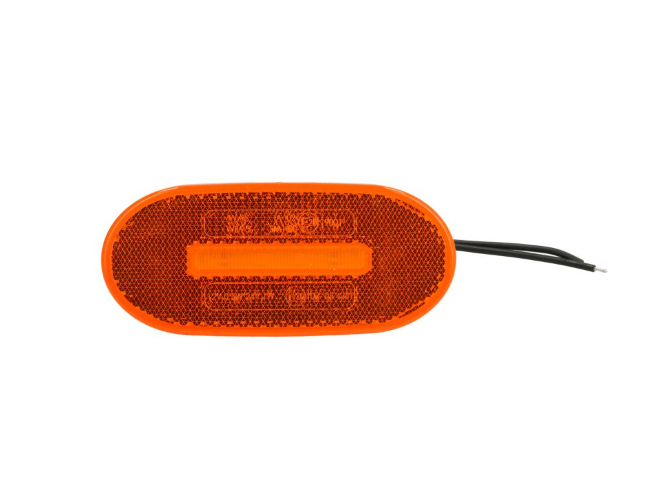 Габарит LED (Желтый) 12-24v (овальный)