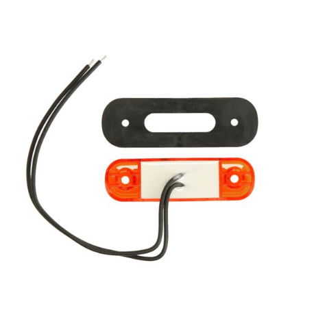 Габарит LED жовтий 3-діода 12-24v (WAS)