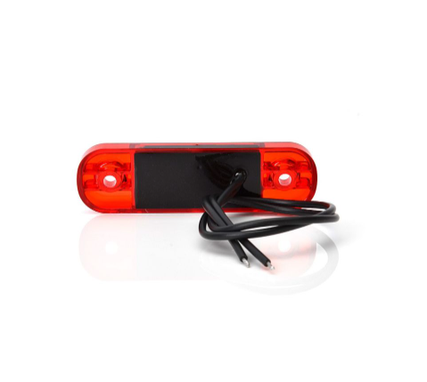 Габарит LED красный 3-диода 12-24v (WAS)