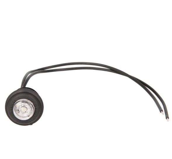 Габарит LED (точка) 12-24v  20мм (червоний) (WAS)