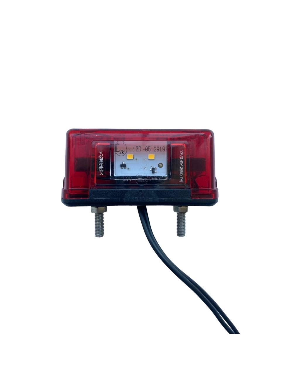 Подсветка номерного знака красная LED (Мини) WAS