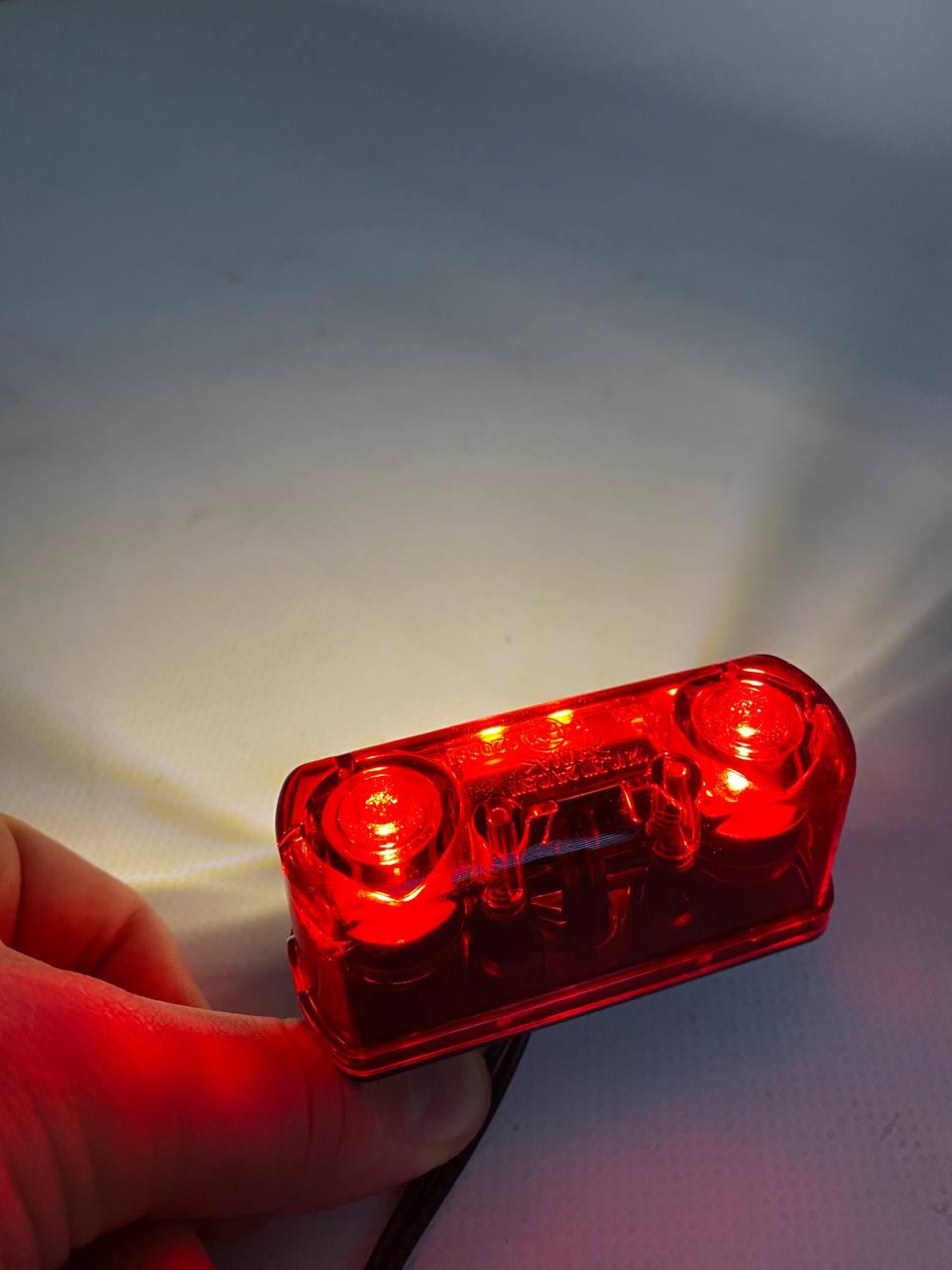Подсветка номерного знака красная LED (Мини) WAS