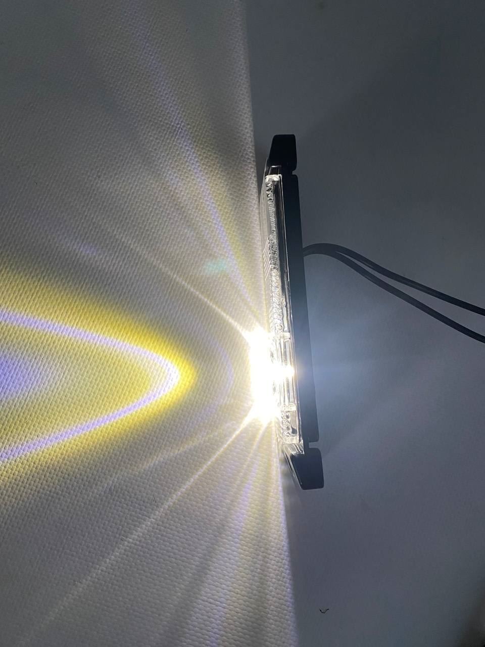 Габарит (LED) белый 12-24v (с кронштейном-1 диодом) WAS