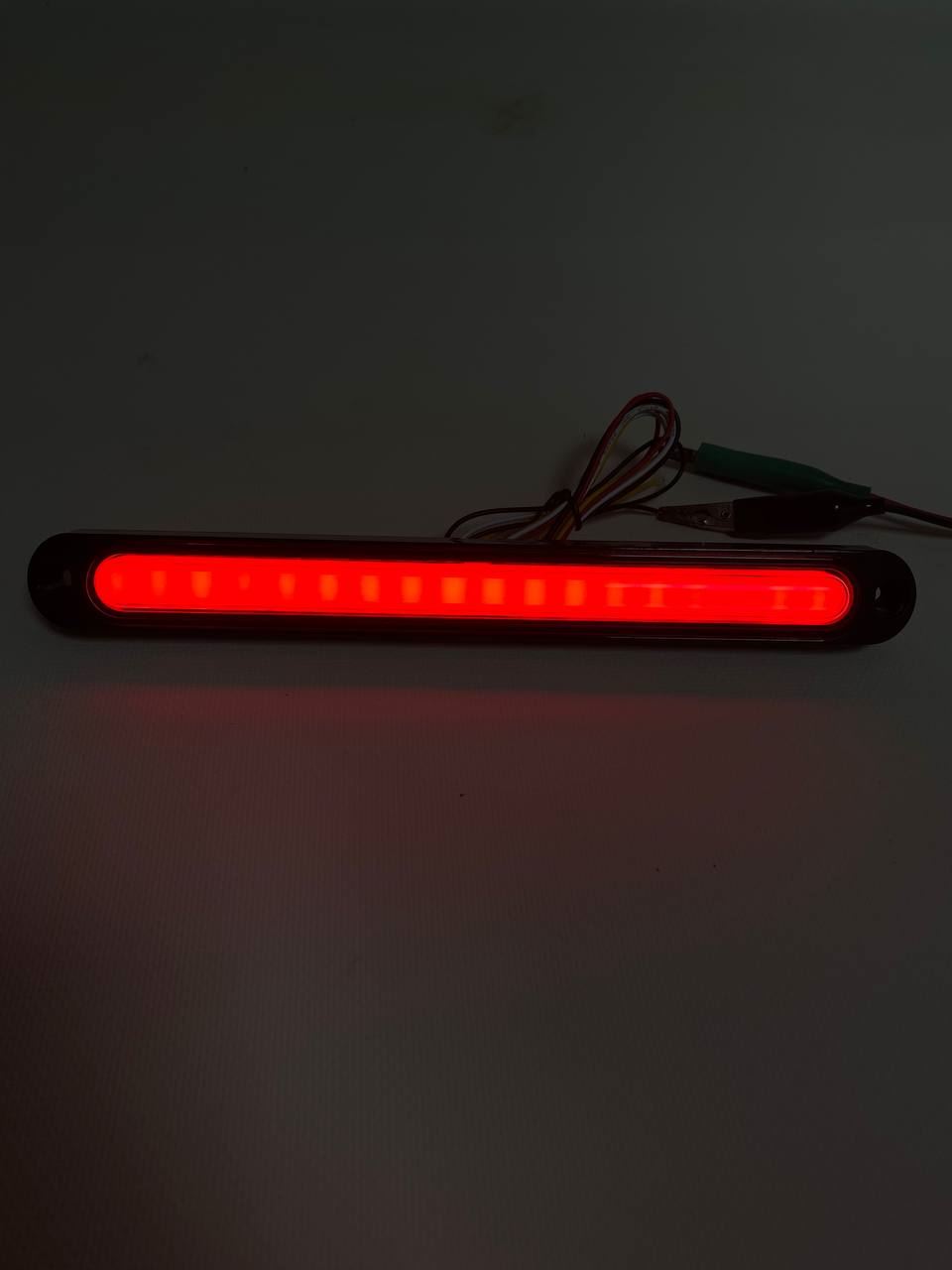 Фонарь задний (LED) (12/24V) (3 режима – полоска)