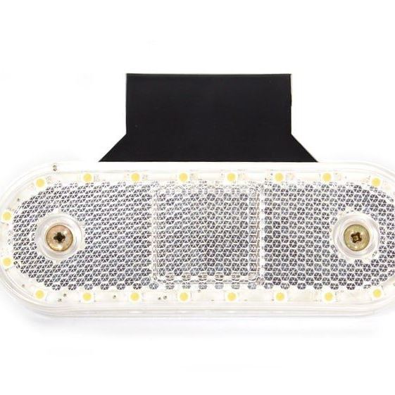 Габарит (LED) белый 12-24v (с кронштейном-20 диодов)