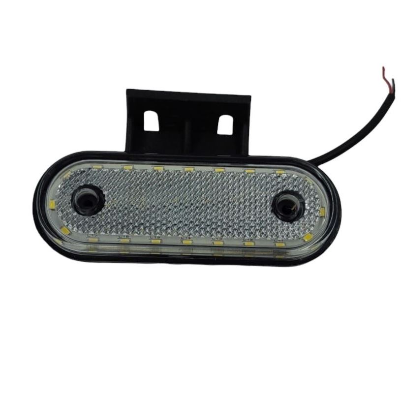 Габарит (LED) белый 12-24v (с кронштейном-20 диодов)