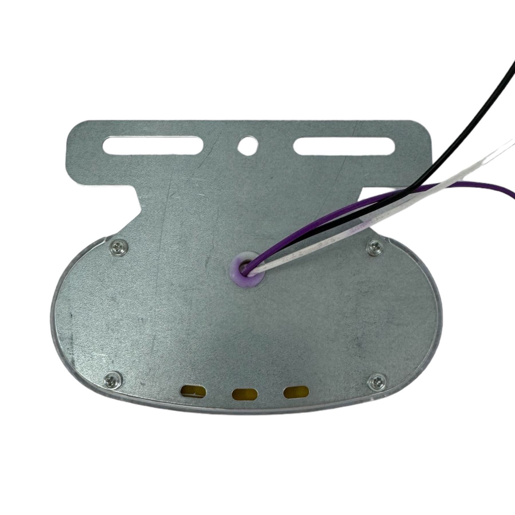 Габарит (LED) белый 12-24v (с кронштейном+ поворот+ нижняя подсветка)