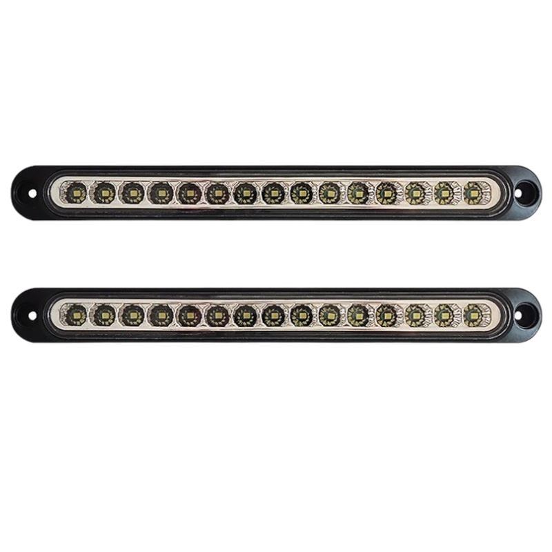 Габарит (LED) 12-24v (15 диодов-полоска)