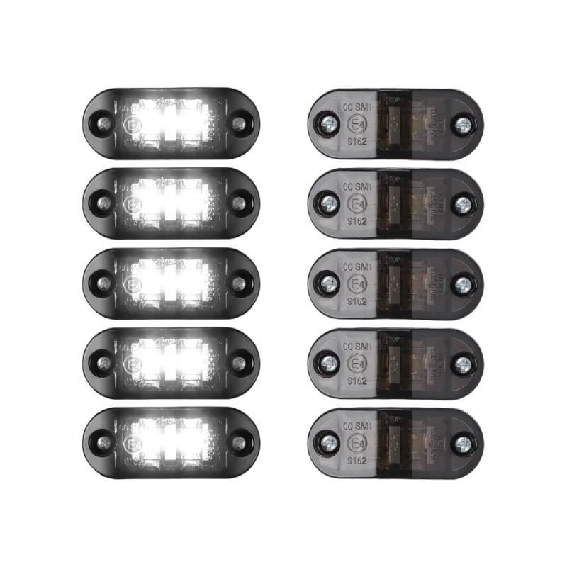 Габарит (LED)  12-24v (2 диода-мини-затменный)