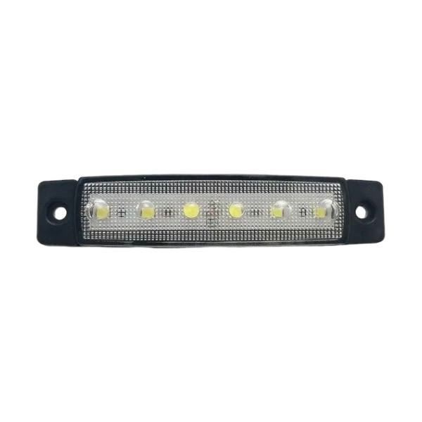 Габарит (LED) белый 12-24v (6 диодов)