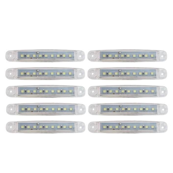 Габарит (LED) 12-24v (9 диодов-полоска)