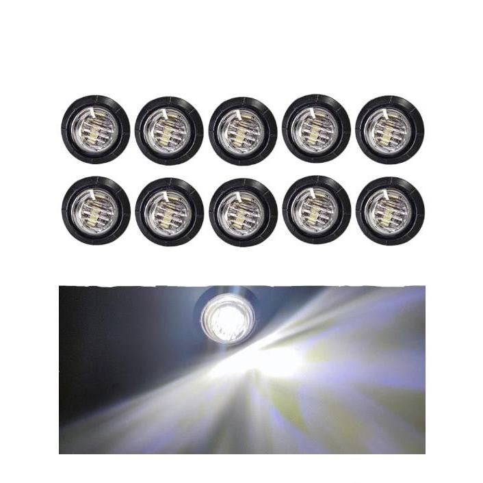 Габарит LED (точка) 12-24v 20мм