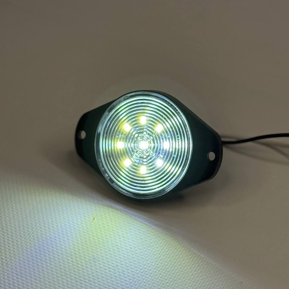Габарит (LED) 12-24v (круглый-точками)