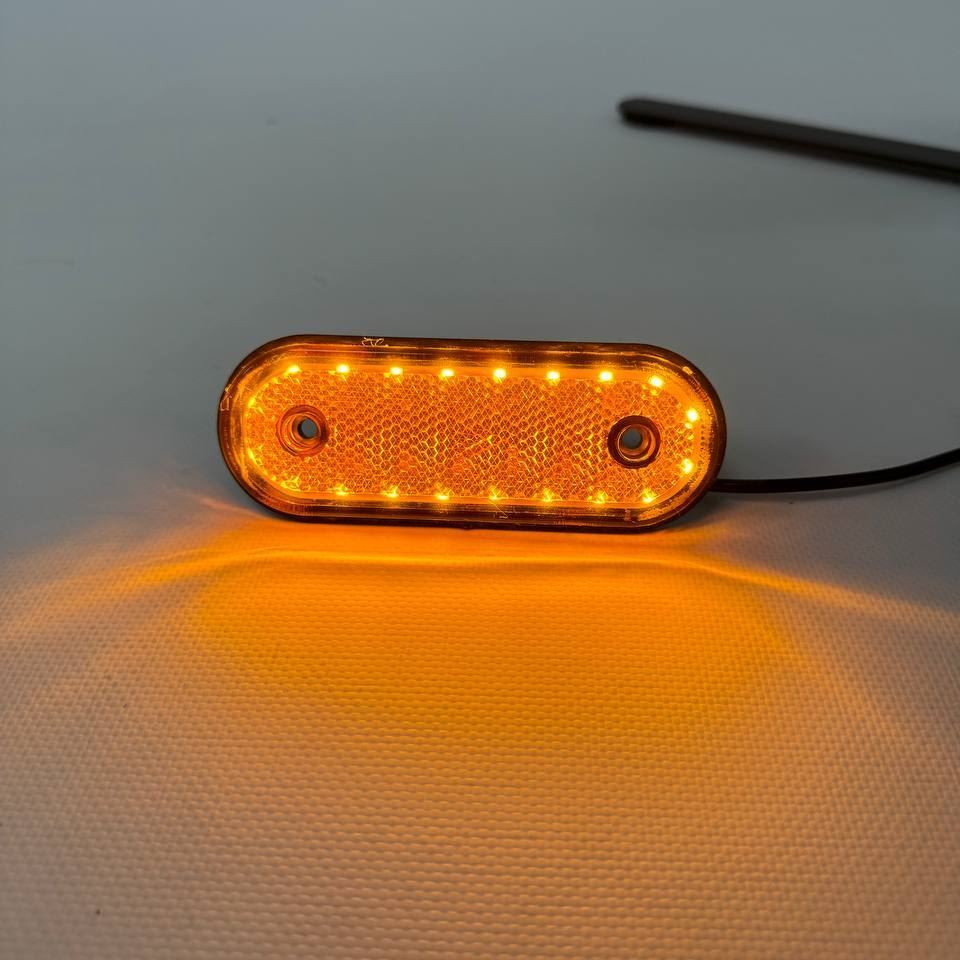 Габарит (LED) желтый 12-24v (без кронштейна 20 диодов)