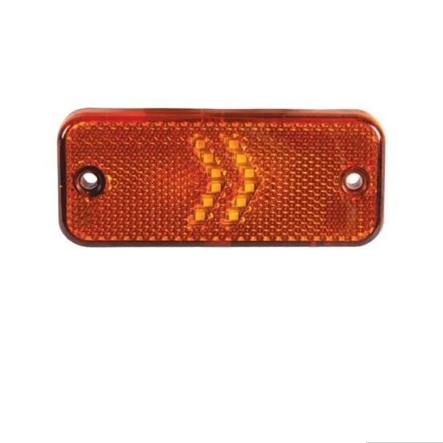 Габарит (LED) 12-24v (с кронштейном-стрелка)