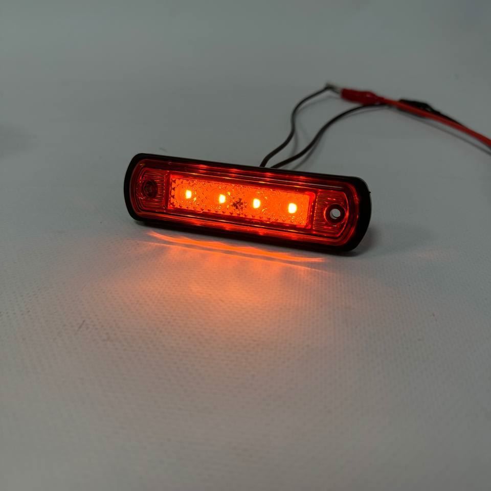 Габарит (LED) желтый 12-24v (4 диода-WAS)