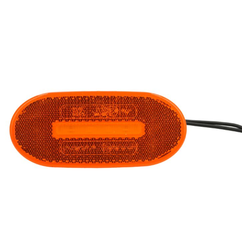 Габарит LED (Желтый) 12-24v (овальный)