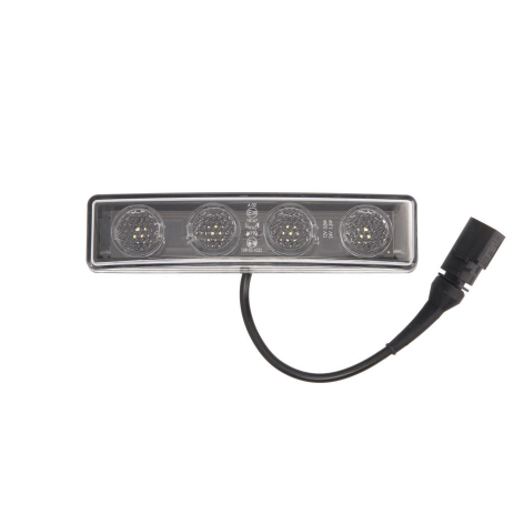 Габарит LED SCANIA белый, НА КАБИНУ (под фишку)