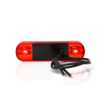 Габарит LED красный 3-диода 12-24v (WAS)
