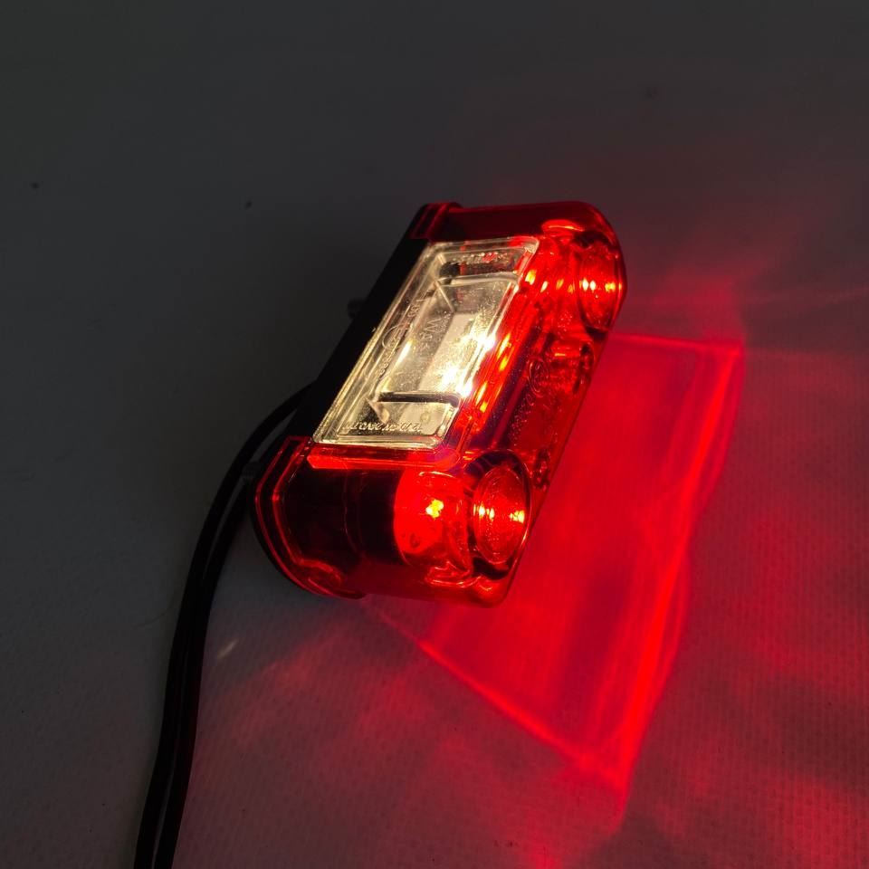 Подсветка номерного знака красная LED (Мини) WAS