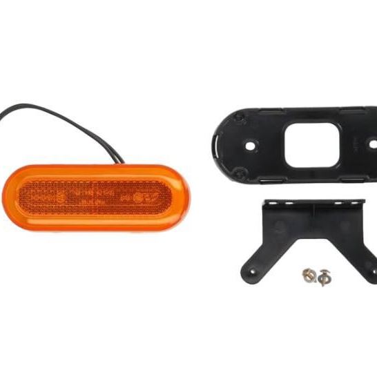 Габарит (LED-WAS) желтый 12-24V (с кронштейном-неон)