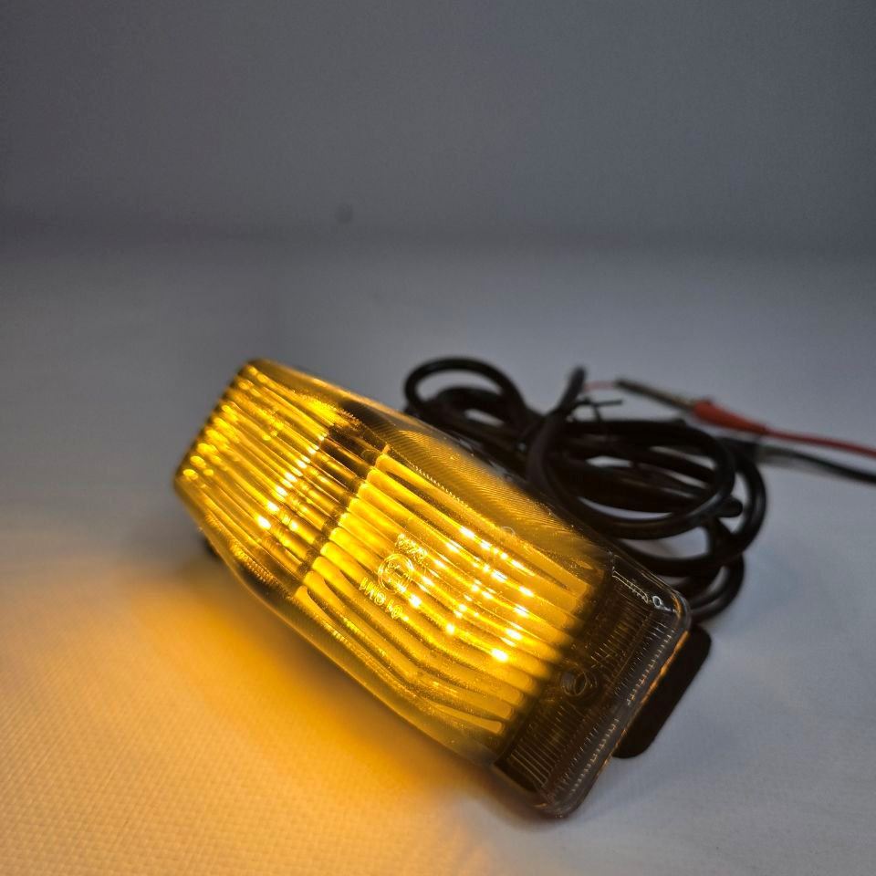 Габарит (24v) "дубль" жовтий-затемнений (LED-PREMIUM)