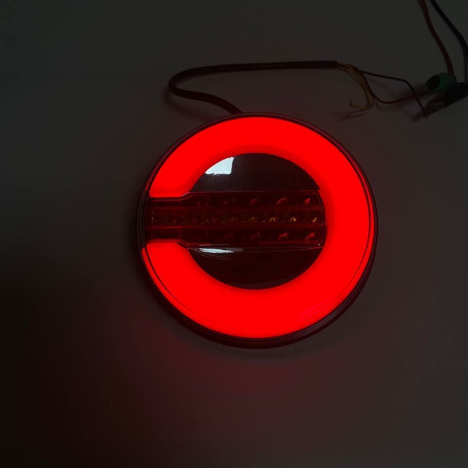 Фонарь задний (LED) (12/24V) (круглый)