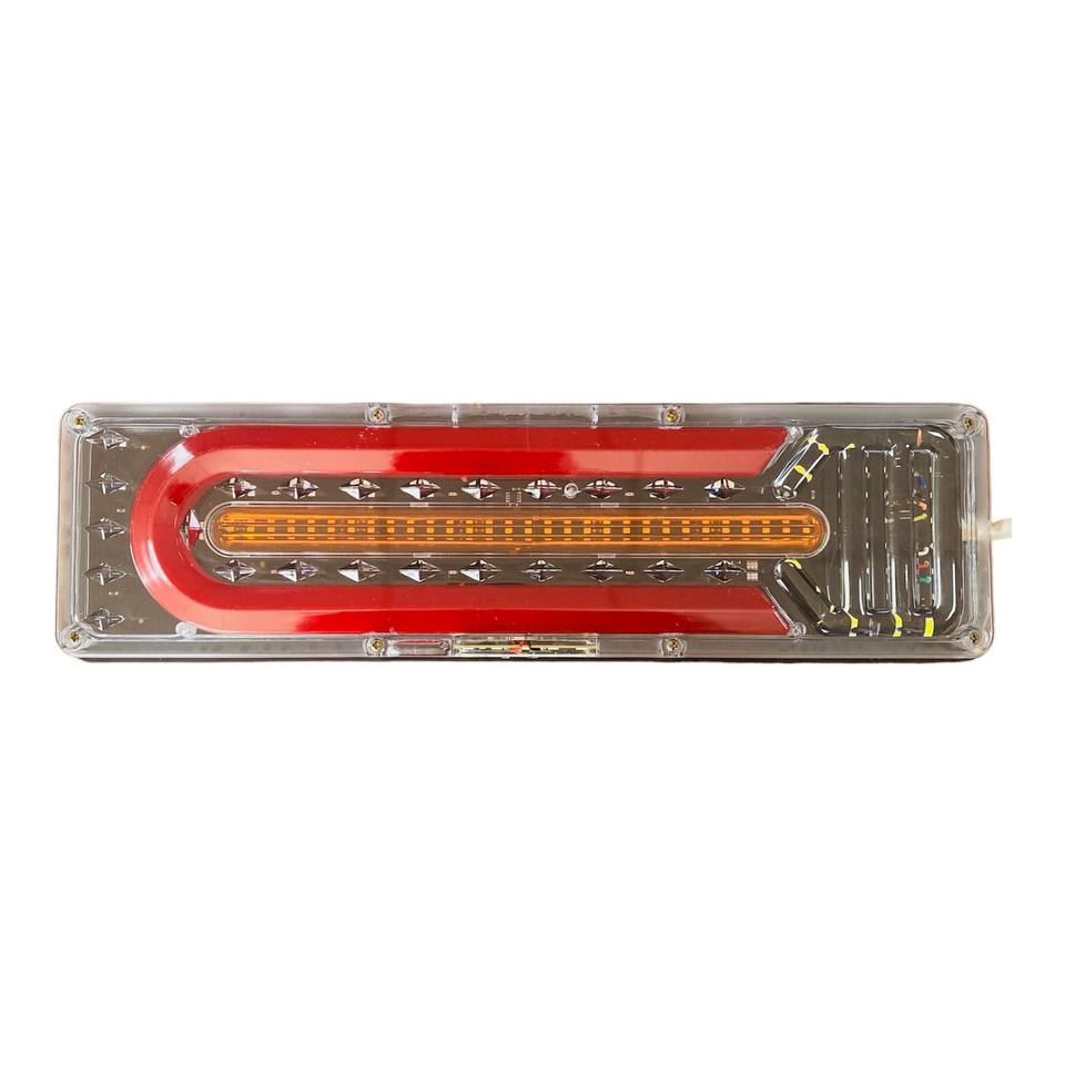 Фонарь Задний LED грузовиков 24V ( 46 см Бегущий поворотник)