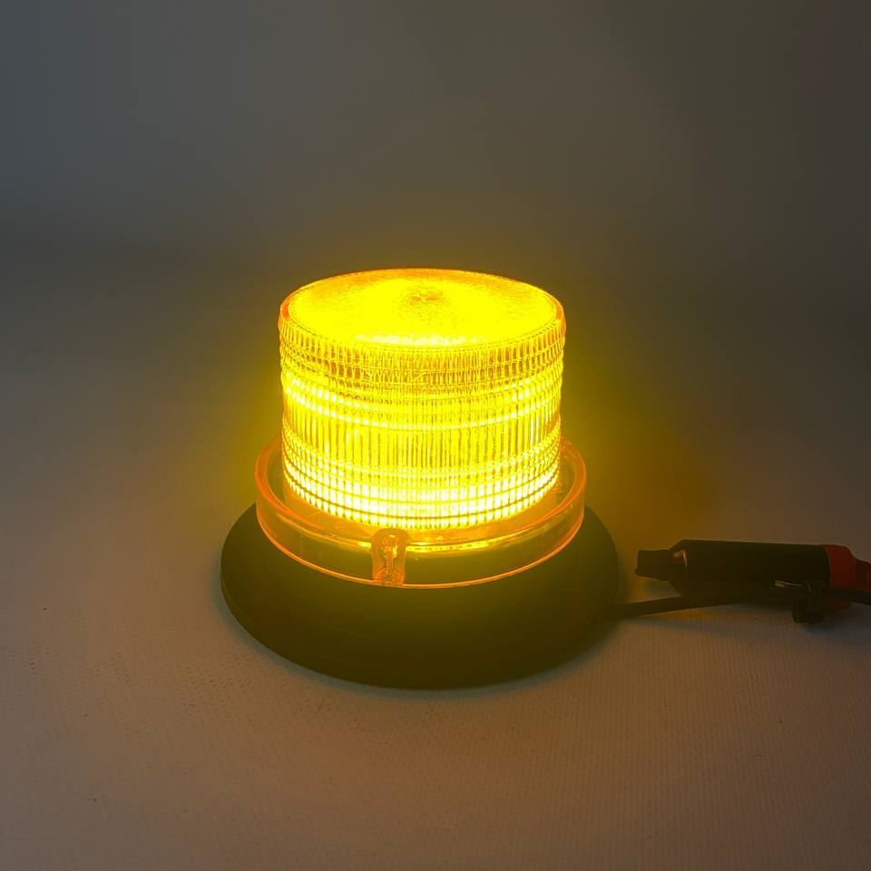 Стробоскоп LED (желтый) 12-24v магнитный