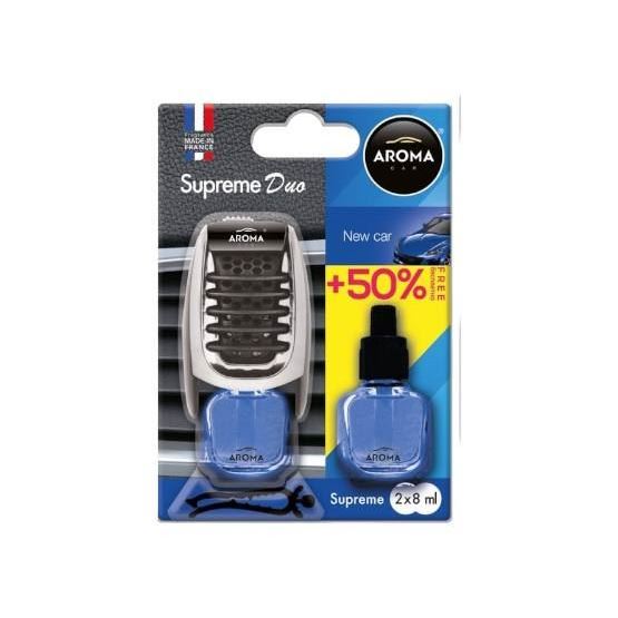 Ароматизатор Aroma Car Supreme DUO Slim 8ml - NEW CAR
