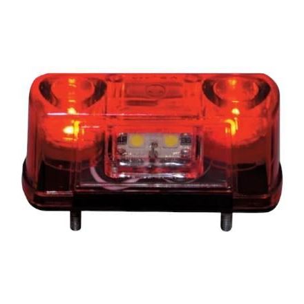 Подсветка номерного знака красная LED (мини)