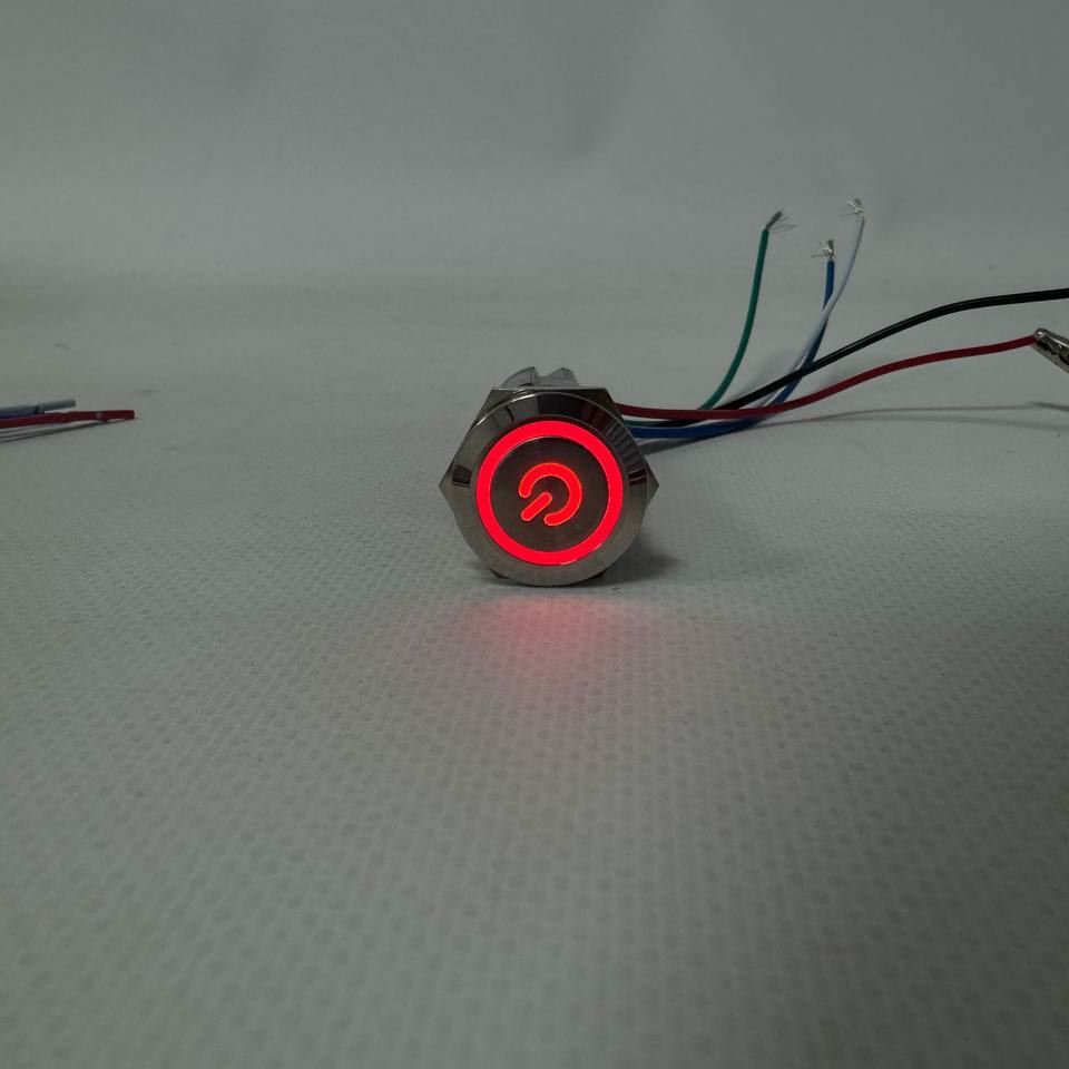 LED Кнопка вкл/вкл 12-24 v