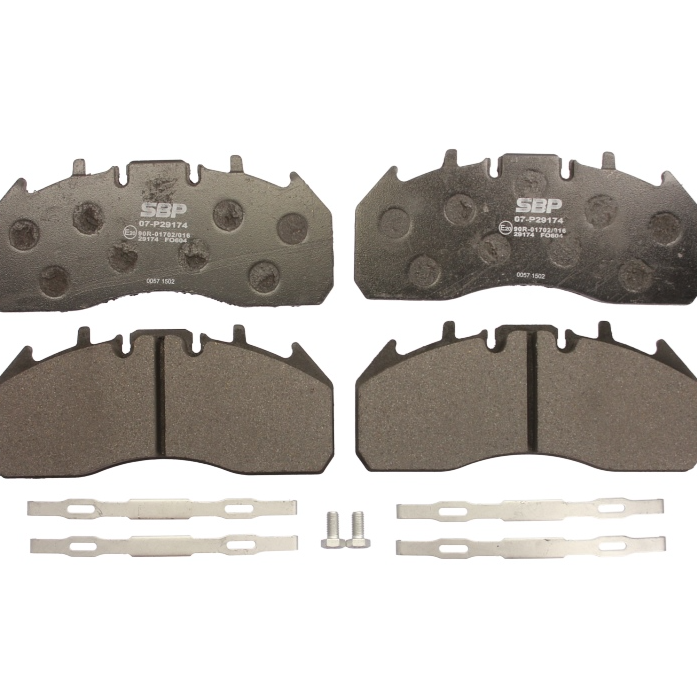 Комплект тормозных колодок MERITOR RVI VOLVO