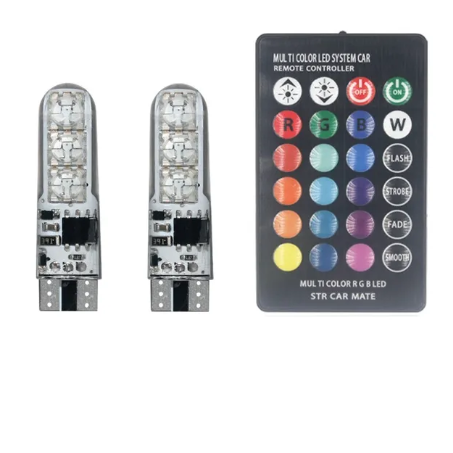 Лампочка W5W 12v (LED) -на пульту управления